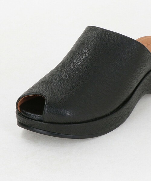 ODETTE E ODILE（オデットエオディール）の「ピープトゥウェッジ サンダル45（サンダル・レディース・ナチュラル/ブラック・35/37/36）」の15枚目の写真