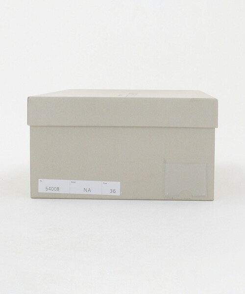 ODETTE E ODILE（オデットエオディール）の「ピープトゥウェッジ サンダル45（サンダル・レディース・ナチュラル/ブラック・35/37/36）」の18枚目の写真