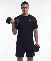 HDEX（エイチデックス）の「イージーフレッシュショートスリーブ (ブラック)（Tシャツ/カットソー）」