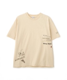 AGED-LOOK S/S NAVY STENCIL T-SHIRT / エイジド ルック ショートスリーブ ネイビー ステンシル Tシャツ / AVIREX / アヴィレックス