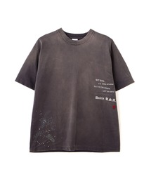 AGED-LOOK S/S NAVY STENCIL T-SHIRT / エイジド ルック ショートスリーブ ネイビー ステンシル Tシャツ / AVIREX / アヴィレックス