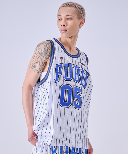 FUBU フブ ブランド Basketball Tank Top/バスケットボールタンク