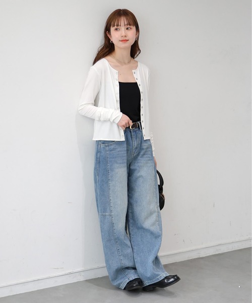 セール】【接触冷感】【UVカット】【抗菌防臭】バンブー天竺ベアキャミ