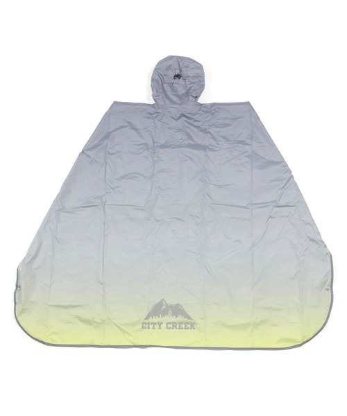 niko and...（ニコアンド）の「【CITY CREEK】KiU耐水レインポンチョ（レインコート/ポンチョ・レディース・ネイビー/チャコール・0）」の7枚目の写真