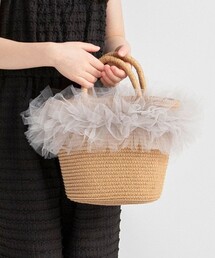 BRANSHES | チュールフリルペーパーバッグ(バックパック/リュック)
