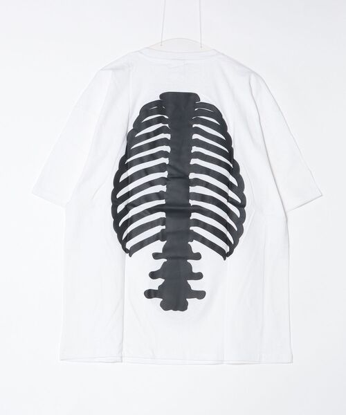 En serio TOKYO(エンソリオトーキョー)の「【SIDEWAYSTANCE】発泡ボーン半袖Tシャツ SIDE24-092(Tシャツ/カットソー・メンズ・ブラック/ホワイト・SMALL/MEDIUM/LARGE/X-LARGE)」の15枚目の写真