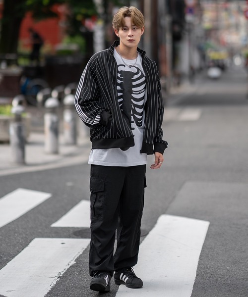 En serio TOKYO(エンソリオトーキョー)の「【SIDEWAYSTANCE】発泡ボーン半袖Tシャツ SIDE24-092(Tシャツ/カットソー・メンズ・ブラック/ホワイト・SMALL/MEDIUM/LARGE/X-LARGE)」の6枚目の写真