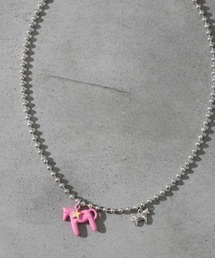 Burner（バーナー）の「【lux sea jewelry（ラックス・シー・ジュエリー）】アソート ホースモチーフ ビーズネックレス lux-neck-37-4【RBTS】（ネックレス）」