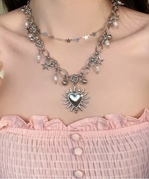 UP START | 【LAMPOON】ハート太陽　ネックレス(ネックレス)