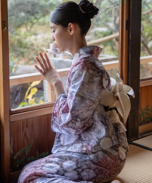 有松絞り浴衣2点セット（浴衣）｜ゆかた館グレース（ユカタカン