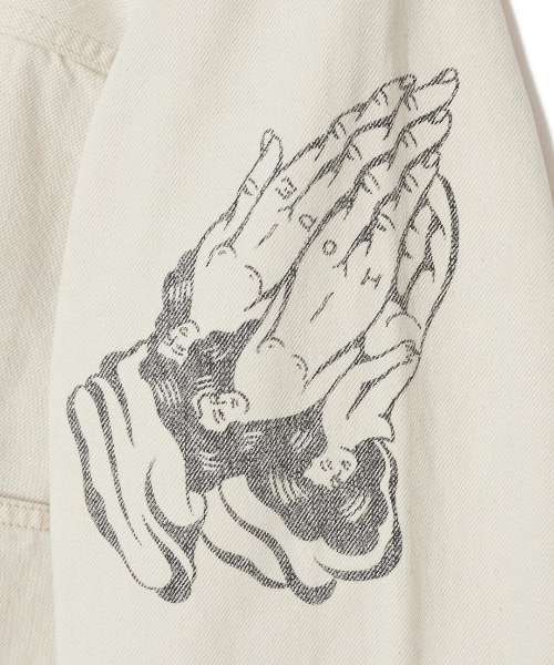 SUGARHILL/シュガーヒル】TATTOO FLASH PRINT DNEIM JACKET