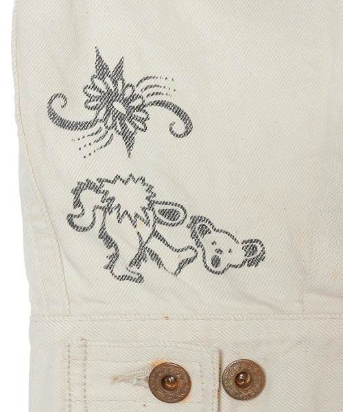 SUGARHILL/シュガーヒル】TATTOO FLASH PRINT DNEIM JACKET