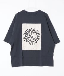 my beautiful landlet（マイビューティフルランドレット）の「【my beautiful landlet】 USA COTTON OVERSIZE T-SHIRT - print（Tシャツ/カットソー）」