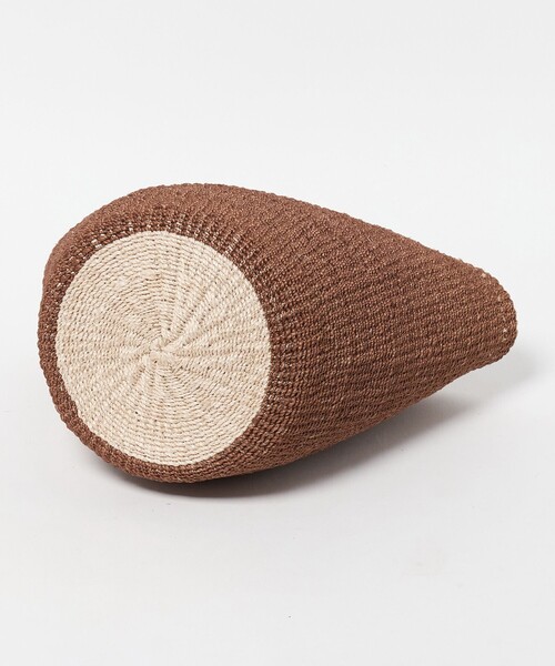 UNITED ARROWS（ユナイテッドアローズ）の「アバカ ダブルハンドル トートバッグ（かごバッグ・レディース・ブラウン系/ブラック・FREE）」の7枚目の写真