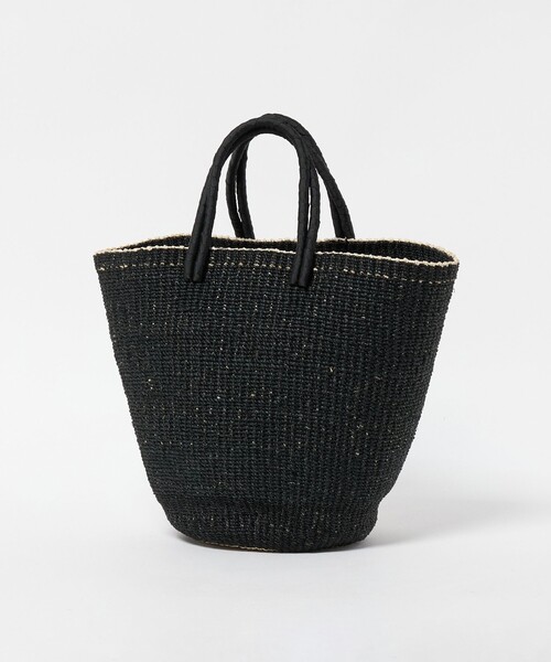 UNITED ARROWS（ユナイテッドアローズ）の「アバカ ダブルハンドル トートバッグ（かごバッグ・レディース・ブラウン系/ブラック・FREE）」の11枚目の写真