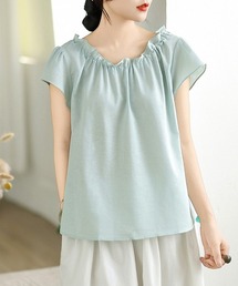 ミント」に該当するシャツ/ブラウス（リボン）ファッション通販 - ZOZOTOWN