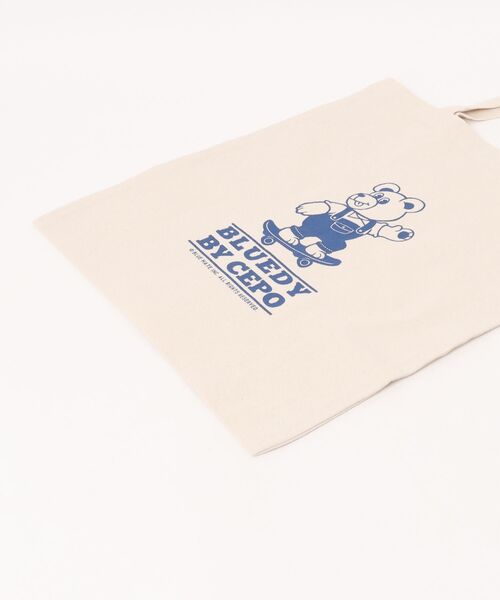 cepo(セポ)の「【BLUEDY / ブルーディ】コットントートバッグ(ハンドバッグ・レディース・ブラック系/ブルー系/ピンク系・FREE)」の22枚目の写真