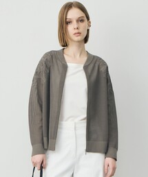メッシュレースブルゾン