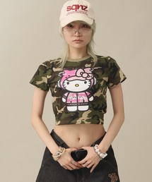 SEQUENZ（シークエンズ）の「【SEQUENZ/シークエンズ】HK EYELET TEE/HK LOVE KI  TEE（Tシャツ/カットソー）」