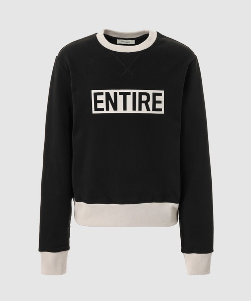 entire studios(エンタイアスタジオ)の「CONTRO CREW(スウェット・メンズ・ホワイト系その他・M/L/XL)」の1枚目の写真