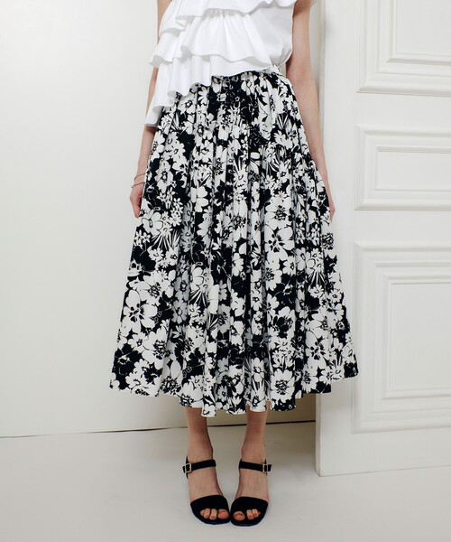 アルアバイル LOULOU WILLOUGHBY ウサギチェックプリーツスカート