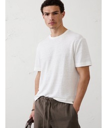 BANANA REPUBLIC FACTORY STORE スタンダードフィット リネンブレンド Tシャツ