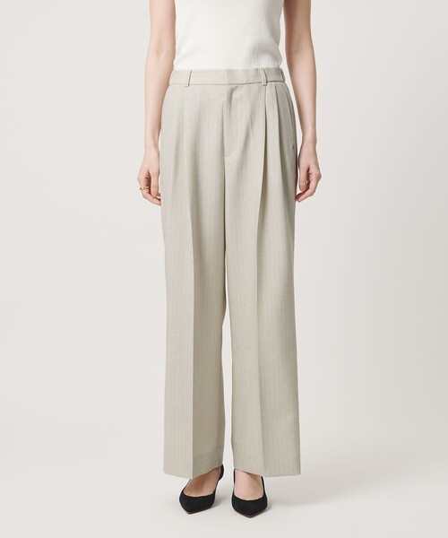 UNITED ARROWS(ユナイテッドアローズ)の「Spiree ストライプ ワイドパンツ ‐ウォッシャブル‐(スラックス・レディース・その他7/その他2・36/34/38/40)」の20枚目の写真