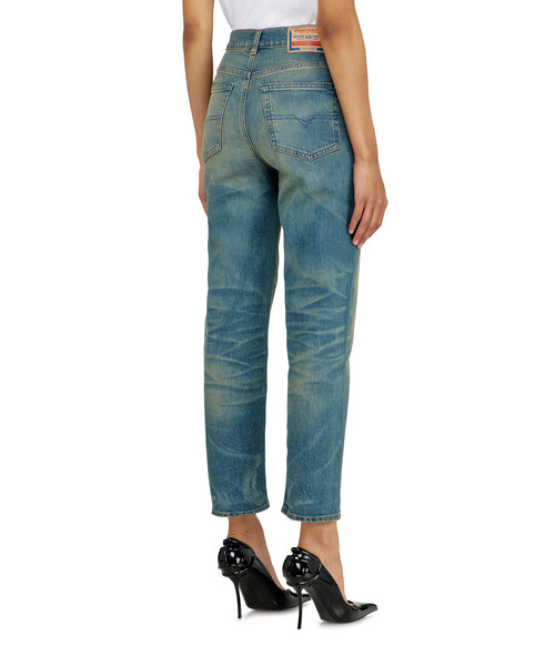 DIESEL(ディーゼル)の「ウィメンズ デニムパンツ 1981 D-WENT(デニムパンツ・レディース・インディゴブルー・28inch/24inch/26inch/32inch/30inch)」の5枚目の写真