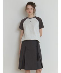 [2nd] Brume half t-shirt (melange gray)