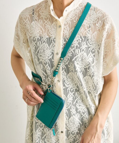 ear PAPILLONNER(イアパピヨネ)の「フロントボタンレースワンピース【SUM1 STYLE】(ワンピース・レディース・ホワイト/ブラック・FREE)」の19枚目の写真