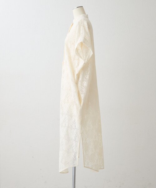 ear PAPILLONNER(イアパピヨネ)の「フロントボタンレースワンピース【SUM1 STYLE】(ワンピース・レディース・ホワイト/ブラック・FREE)」の21枚目の写真