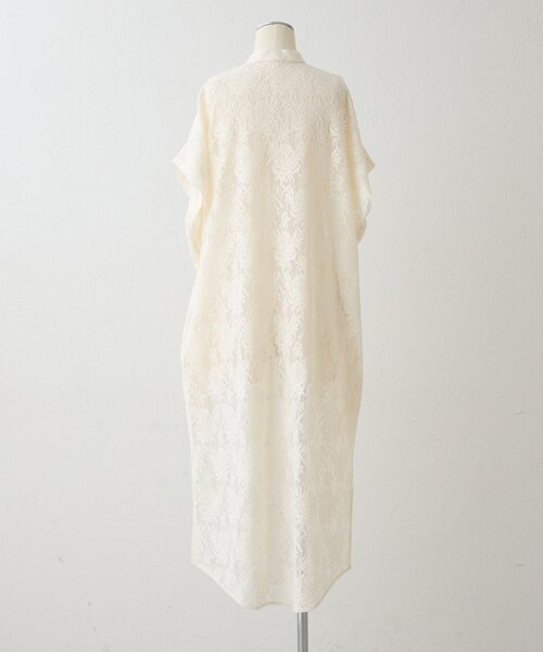 ear PAPILLONNER(イアパピヨネ)の「フロントボタンレースワンピース【SUM1 STYLE】(ワンピース・レディース・ホワイト/ブラック・FREE)」の22枚目の写真