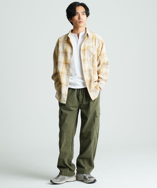 En serio TOKYO(エンソリオトーキョー)の「カーゴパンツ(カーゴパンツ・メンズ・ブラック/カーキ・MEDIUM/X-LARGE/LARGE)」の8枚目の写真