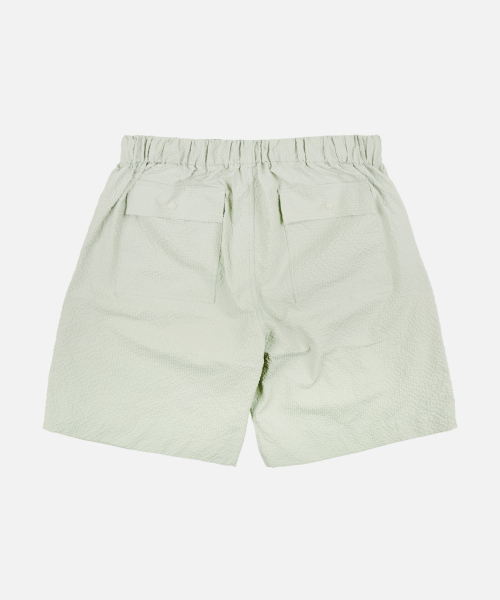 FRIZMWORKS（フリズムワークス）の「COMFORTABLE BANDING SHORTS _ BEIGE（その他パンツ・メンズ・その他・MEDIUM/LARGE/X-LARGE）」の2枚目の写真