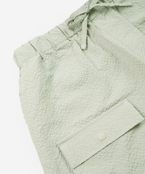 FRIZMWORKS（フリズムワークス）の「COMFORTABLE BANDING SHORTS _ BEIGE（その他パンツ・メンズ・その他・MEDIUM/LARGE/X-LARGE）」の5枚目の写真