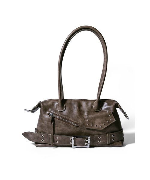 Knuth Marf(クヌースマーフ)の「rider shoulder bag(ショルダーバッグ・レディース・ブラウン/ブラック・ONE SIZE)」の18枚目の写真