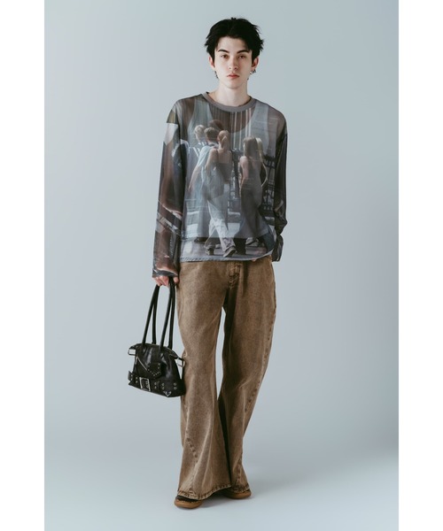 Knuth Marf(クヌースマーフ)の「rider shoulder bag(ショルダーバッグ・レディース・ブラウン/ブラック・ONE SIZE)」の8枚目の写真