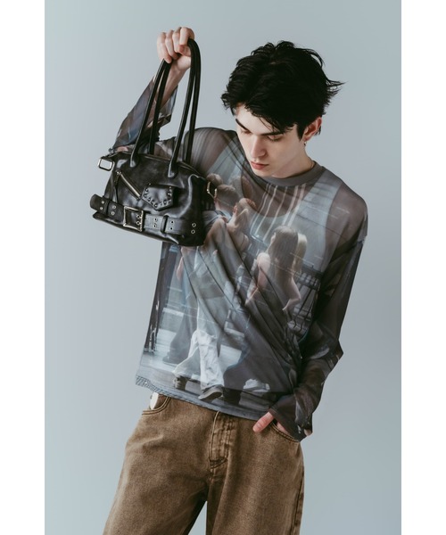 Knuth Marf(クヌースマーフ)の「rider shoulder bag(ショルダーバッグ・レディース・ブラウン/ブラック・ONE SIZE)」の9枚目の写真