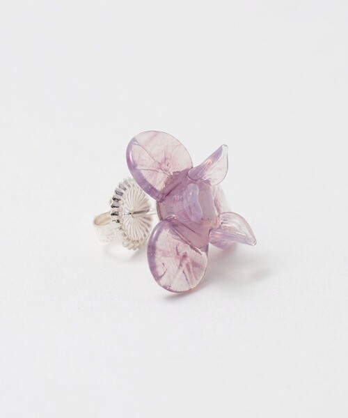 Steven Alan（スティーブンアラン）の「＜Sisi Joia＞PENSEE EARRINGS/ピアス（ピアス（両耳用）・レディース・ライラック・FREE）」の3枚目の写真