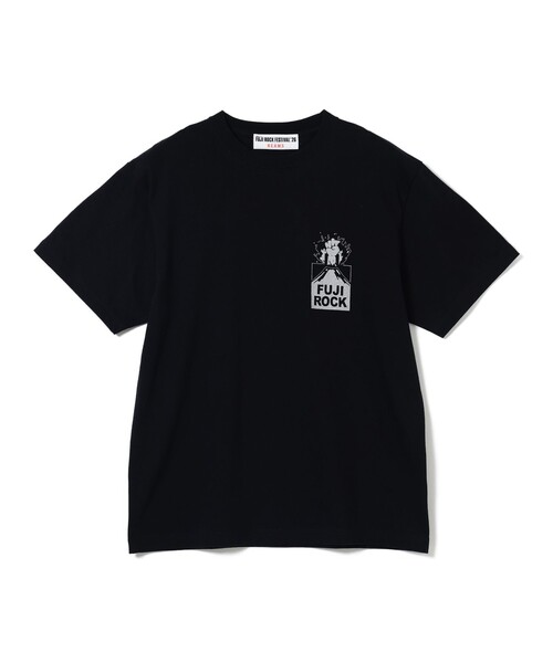 Ray BEAMS(レイビームス)の「〈WOMEN〉FUJI ROCK FESTIVAL'26 / YUICHIRO TAMAKI / FUJI ROCKIN' VOLCANO TEE(Tシャツ/カットソー・レディース・ブラック・SMALL)」の2枚目の写真