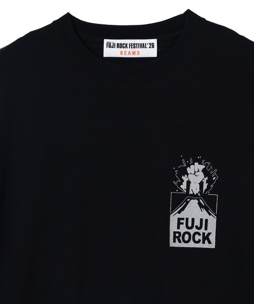 Ray BEAMS(レイビームス)の「〈WOMEN〉FUJI ROCK FESTIVAL'26 / YUICHIRO TAMAKI / FUJI ROCKIN' VOLCANO TEE(Tシャツ/カットソー・レディース・ブラック・SMALL)」の3枚目の写真