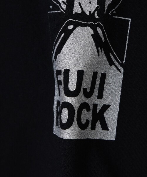 Ray BEAMS(レイビームス)の「〈WOMEN〉FUJI ROCK FESTIVAL'26 / YUICHIRO TAMAKI / FUJI ROCKIN' VOLCANO TEE(Tシャツ/カットソー・レディース・ブラック・SMALL)」の4枚目の写真