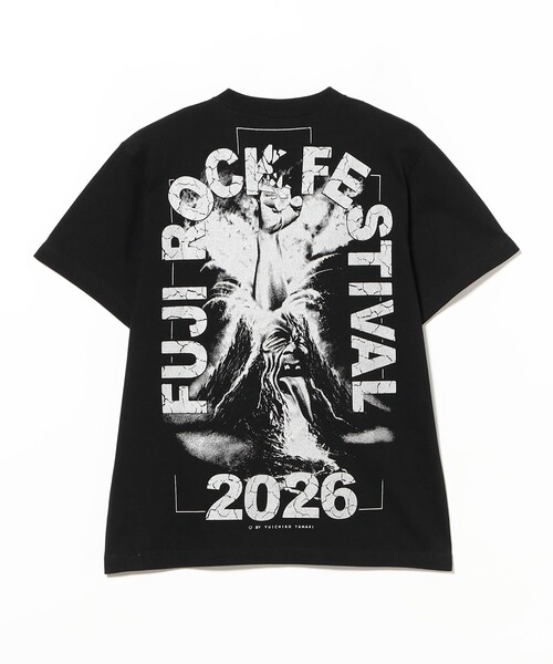 Ray BEAMS(レイビームス)の「〈WOMEN〉FUJI ROCK FESTIVAL'26 / YUICHIRO TAMAKI / FUJI ROCKIN' VOLCANO TEE(Tシャツ/カットソー・レディース・ブラック・SMALL)」の8枚目の写真