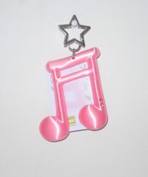 EVERYTHINGS（エブリシングス）の「【EVERYTHINGS】Beam-Note Card-Holder / 【エブリシングス】ミュージカルノートチェーンカードホルダー（カードケース）」