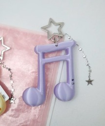 EVERYTHINGS（エブリシングス）の「【EVERYTHINGS】Beam-Note Card-Holder / 【エブリシングス】ミュージカルノートチェーンカードホルダー（カードケース）」
