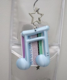EVERYTHINGS（エブリシングス）の「【EVERYTHINGS】Beam-Note Card-Holder / 【エブリシングス】ミュージカルノートチェーンカードホルダー（カードケース）」