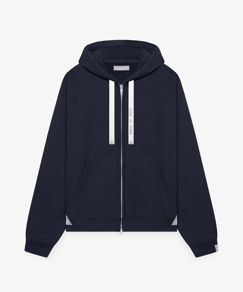 SOUND OF SUNRISE（サウンドオブサンライズ）の「S.O.S Zip-up Hoodie（パーカー・メンズ・ブラック/ネイビー/ブルーグレー・S/XS/XL/L/M）」の3枚目の写真