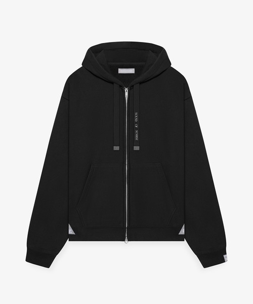 SOUND OF SUNRISE（サウンドオブサンライズ）の「S.O.S Zip-up Hoodie（パーカー・メンズ・ブラック/ネイビー/ブルーグレー・S/XS/XL/L/M）」の4枚目の写真