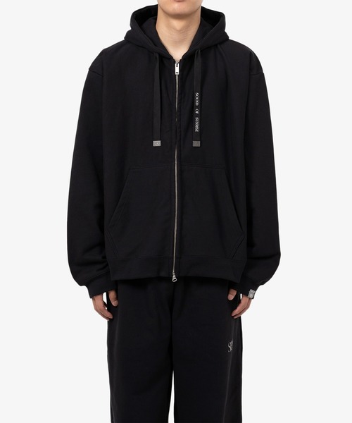 SOUND OF SUNRISE（サウンドオブサンライズ）の「S.O.S Zip-up Hoodie（パーカー・メンズ・ブラック/ネイビー/ブルーグレー・S/XS/XL/L/M）」の6枚目の写真