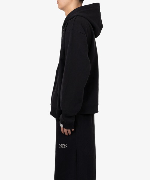 SOUND OF SUNRISE（サウンドオブサンライズ）の「S.O.S Zip-up Hoodie（パーカー・メンズ・ブラック/ネイビー/ブルーグレー・S/XS/XL/L/M）」の7枚目の写真
